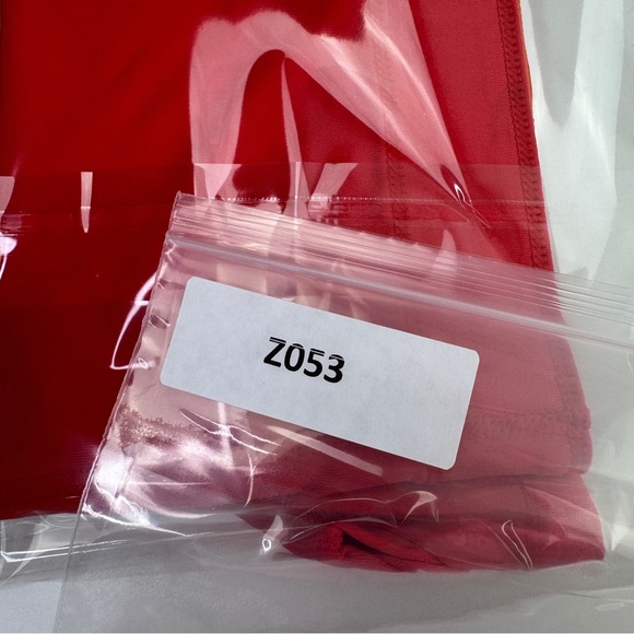 Roxy Red Booty Gym Shorts - Picture 10 of 10